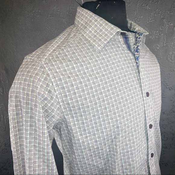 Robert Graham Multicolored Check Button Up - Picture 5 of 12